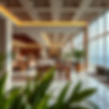 Elegant leisure area within Jumeirah Marsa Al Arab designed for relaxation and socializing