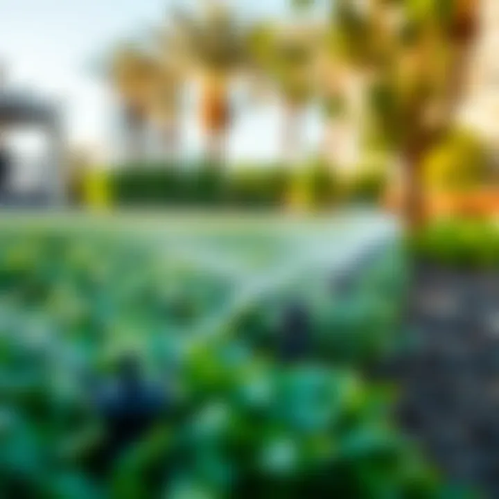 Water-efficient irrigation system for gardens