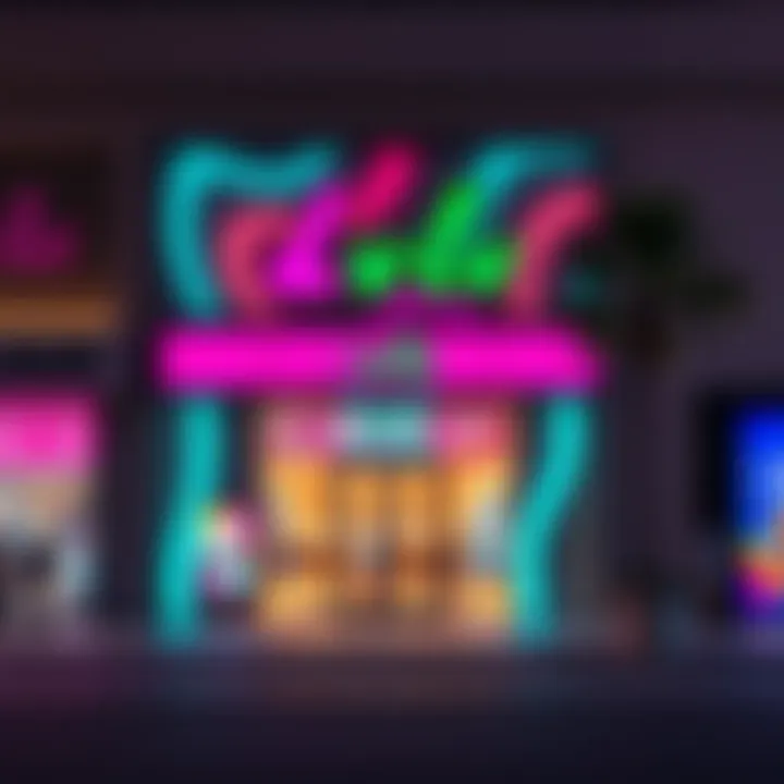The vibrant storefront of Lulu emphasizing retail experience in Dubai Silicon Oasis.