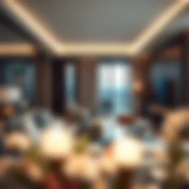 Sophisticated Interior Living at Millennium Talia Luxurious interior design of a residence featuring contemporary furnishings