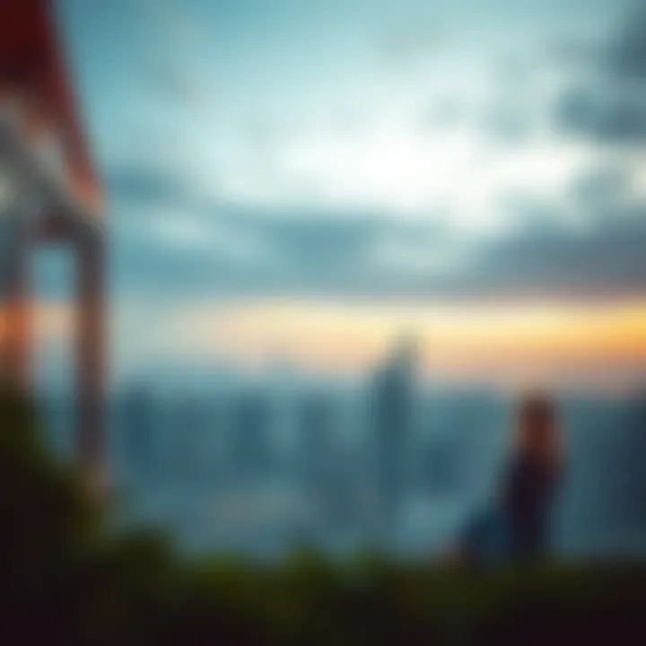 Breathtaking Skyline Views from Millennium Talia Panoramic skyline view from Millennium Talia emphasizing strategic location