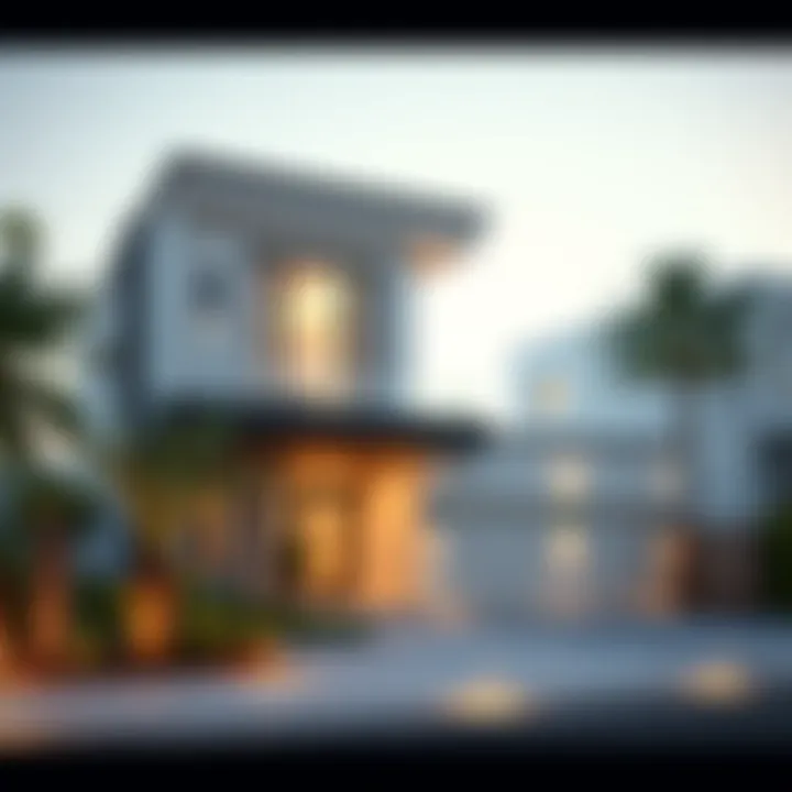 A modern home symbolizing real estate investment