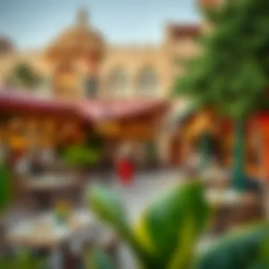Culinary Delights of Al Seef Vibrant dining scene with diverse culinary offerings at Al Seef