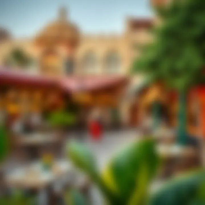 Culinary Delights of Al Seef Vibrant dining scene with diverse culinary offerings at Al Seef