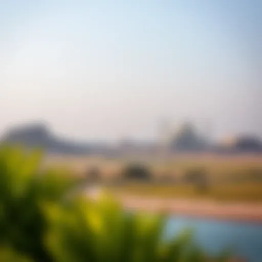 A serene landscape showcasing the natural beauty of the UAE