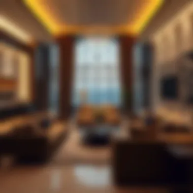 Modern Luxury Living Room Luxurious living space showcasing modern interior design
