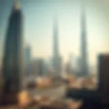 Dubai Skyline: A Hub of Real Estate Opportunities A panoramic view of Dubai's skyline showcasing modern architecture