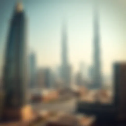 Dubai Skyline: A Hub of Real Estate Opportunities A panoramic view of Dubai's skyline showcasing modern architecture