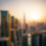 Aerial view of Dubai's skyline showcasing real estate growth