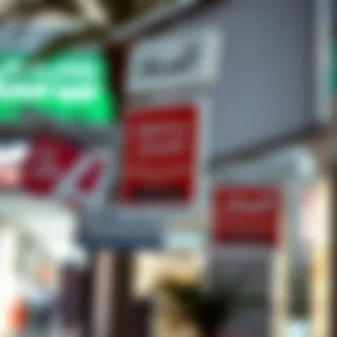 Diverse Listings: Dubai's Real Estate Options Emblematic Dubai property signs indicating various listings