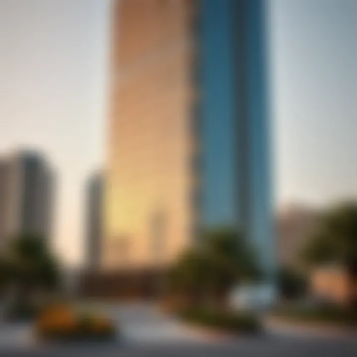 Sustainable features integrated into the design of the New Al Zarooni Building
