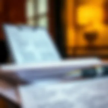 Essential Documents for Account Opening A close-up of account opening documents and requirements