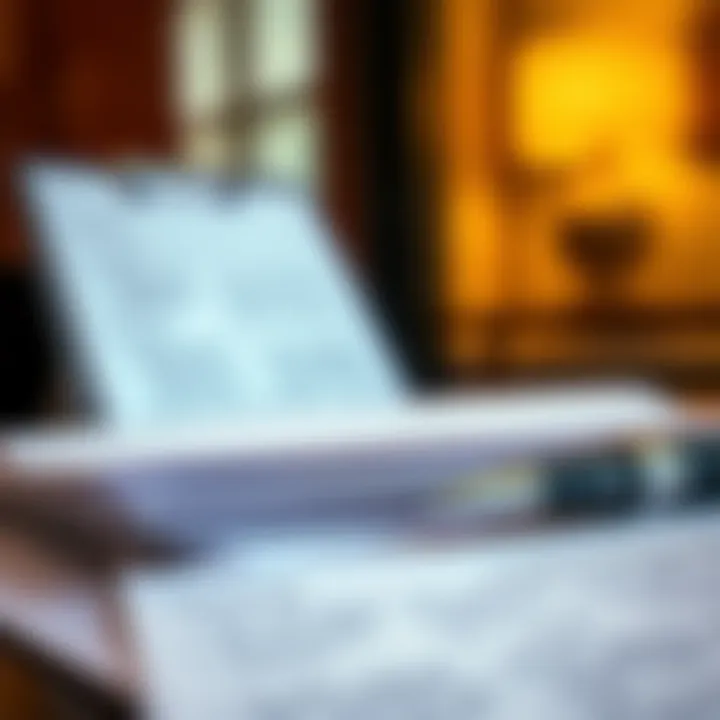 Essential Documents for Account Opening A close-up of account opening documents and requirements