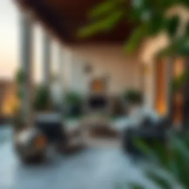 Inviting Outdoor Retreat Charming outdoor space for relaxation