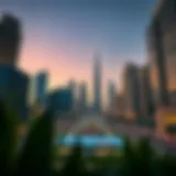 Modern Architectural Marvels of Dubai Dubai skyline showcasing modern architecture