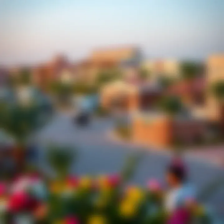 Lively Community Surrounding Royal Citadel Business Bay Vibrant community life around Royal Citadel