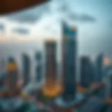 Luxurious high-rise view of Savanna Emaar