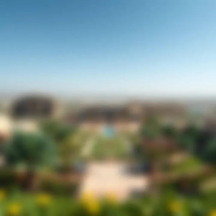 Panoramic view of Savanna Emaar's surroundings