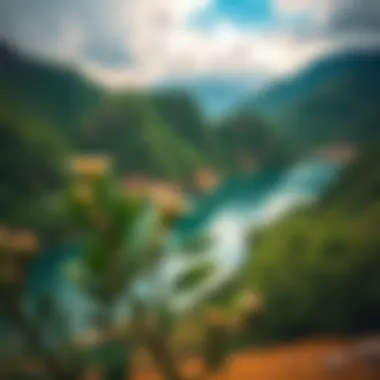 Lush green landscapes of Hatta showcasing nature's beauty
