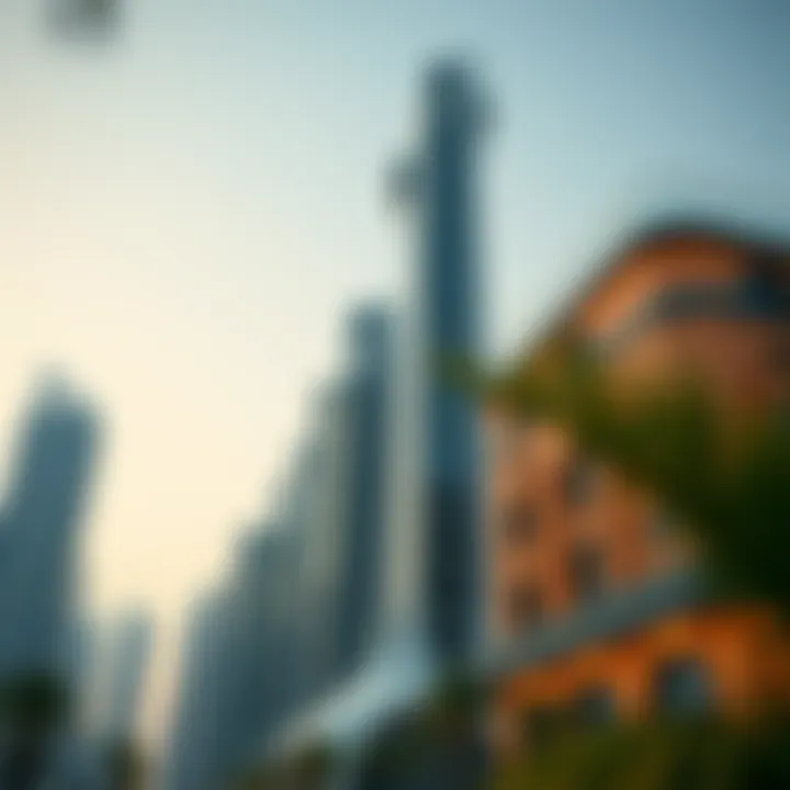 Future Innovations in Skyscraper Design Conceptual design of future skyscrapers in UAE emphasizing sustainability