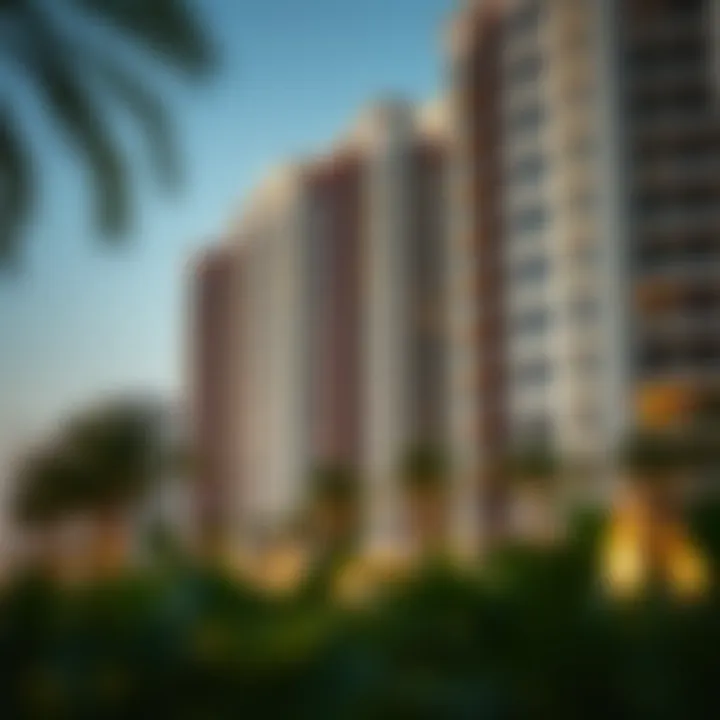 Residential buildings in Dubai International City Phase 2