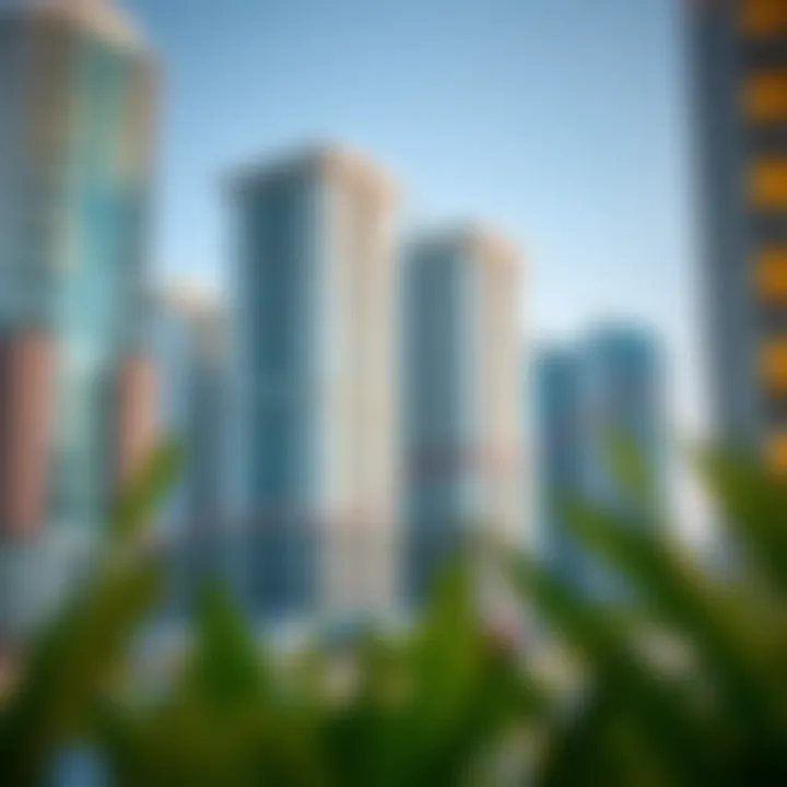 Graph illustrating apartment price trends in Dubai over the years