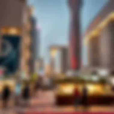 A bustling real estate exhibition in Dubai highlighting investment opportunities