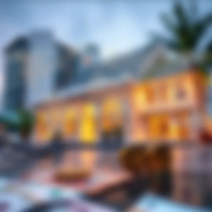 Global economy with currencies and financial symbols