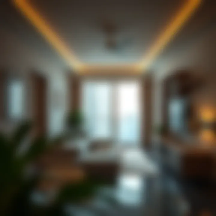 Interior of a budget-friendly apartment in Dubai