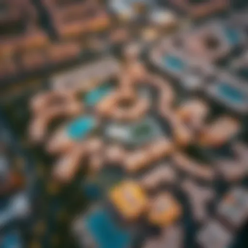 Aerial View of Dubai Hills Estate Aerial view showcasing the layout of Dubai Hills Estate