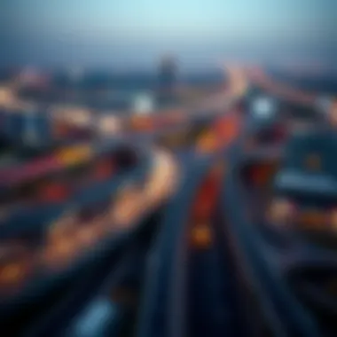 Transport Network Overview Transport network connecting Dubai Hills Estate to the city