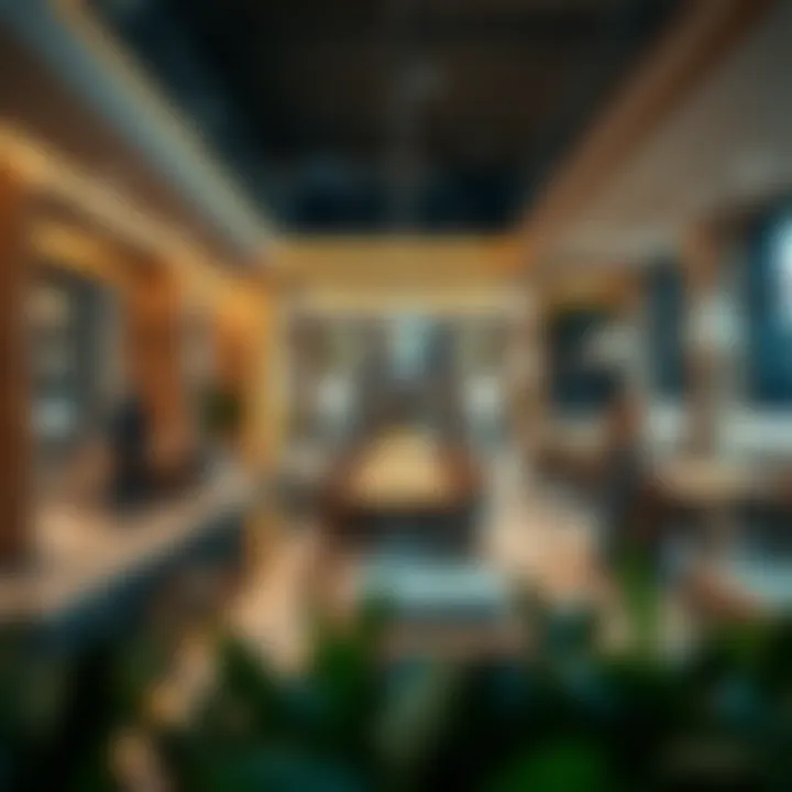 Luxurious amenities available at Uptown Tower for residents and visitors.